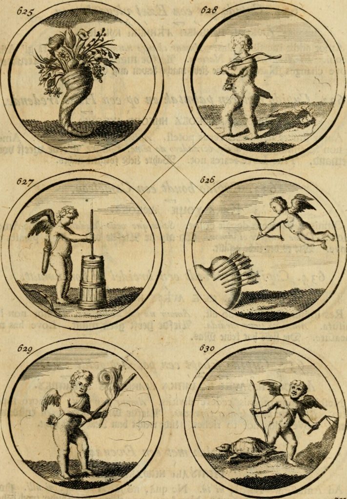 Nemo adeo est stupidae, natura, mentis asellus.
Cui cor & ingenium haud indere possit amor.
Pegaseas pecori Arcadico ille accommodat alas.
Mopsum hebetem in blandum format & arte procum.