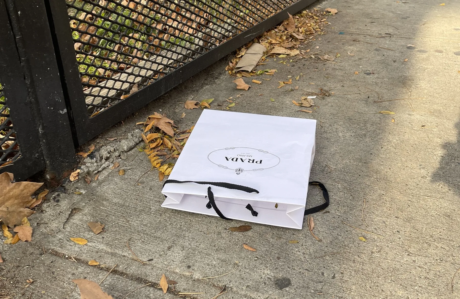 Discarded Prada