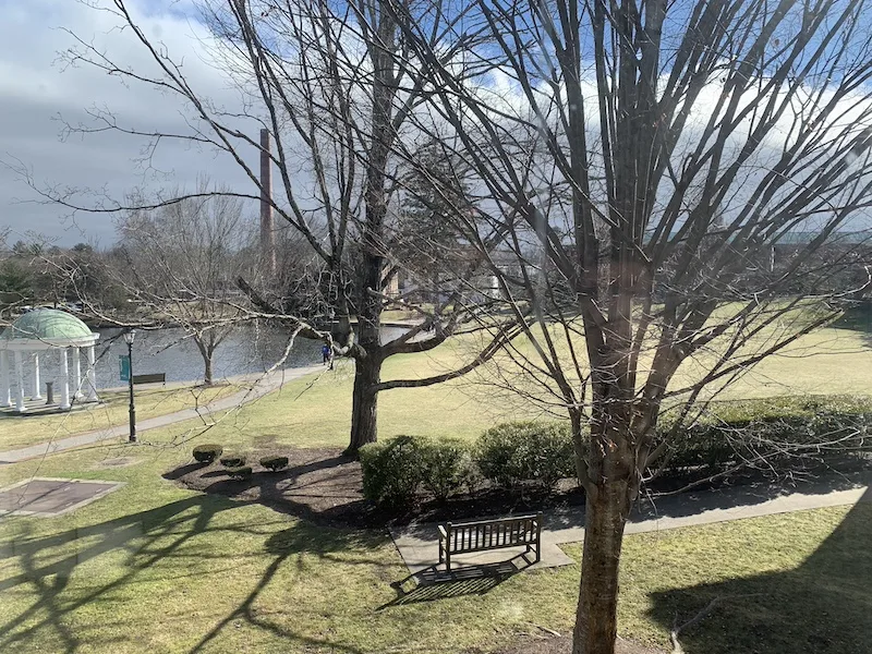 Wheaton College in the sun