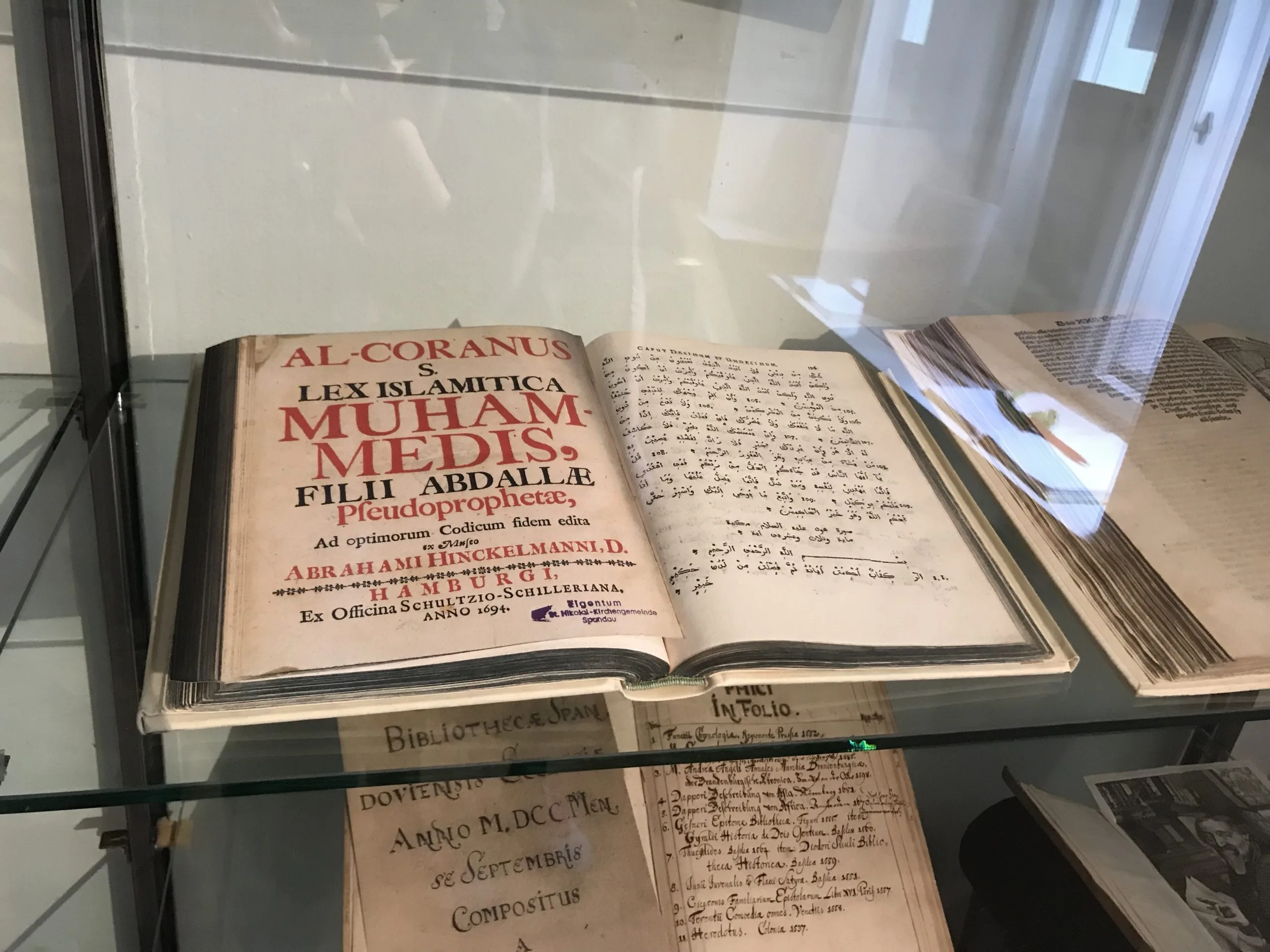 Quran in Arabic and Latin